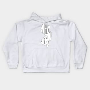 New Jersey - Grey Kids Hoodie